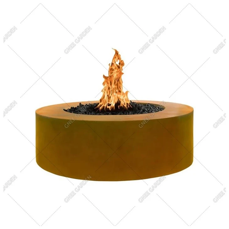 Customized Outdoor Fire Pit Weathering Steel Sheet Fire Pit