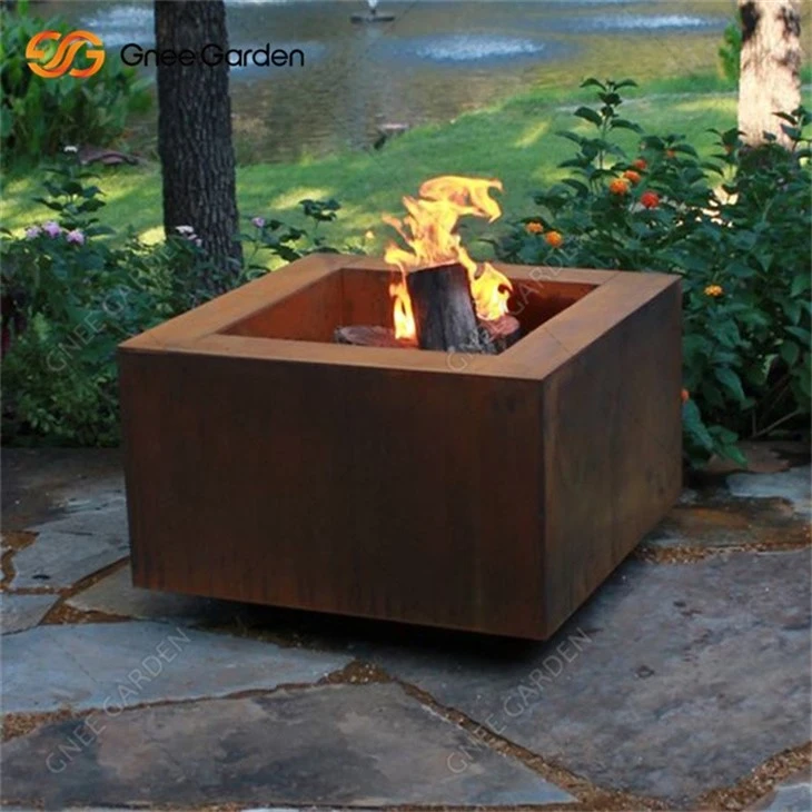 Outdoor Corten Steel Fire Pit For Sale