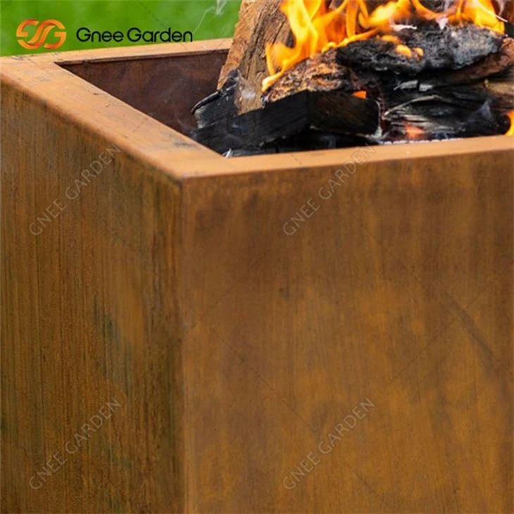 Outdoor Corten Steel Fire Pit For Sale