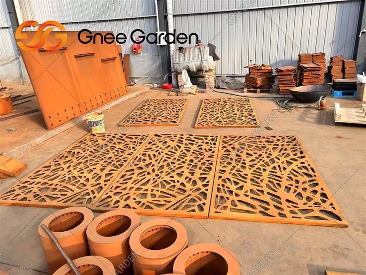 Privaatsusekraanid WeatheringSteel ekraan