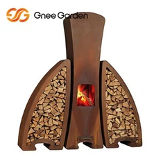 Corteni teraskamin kaasaegne