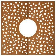 Unikaalsed tooted Corteni terasest metallist puust basseinirest aiamööbli jaoks