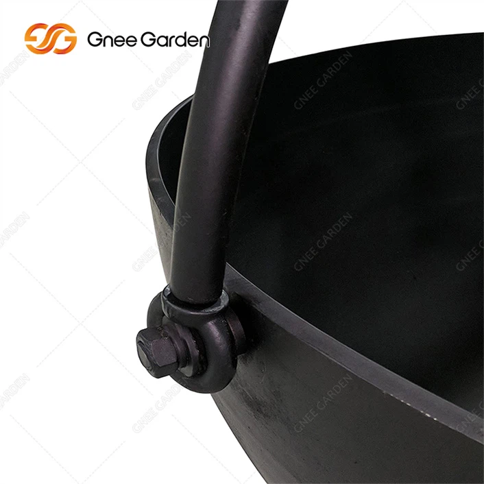 outdoor fire pit and bbq