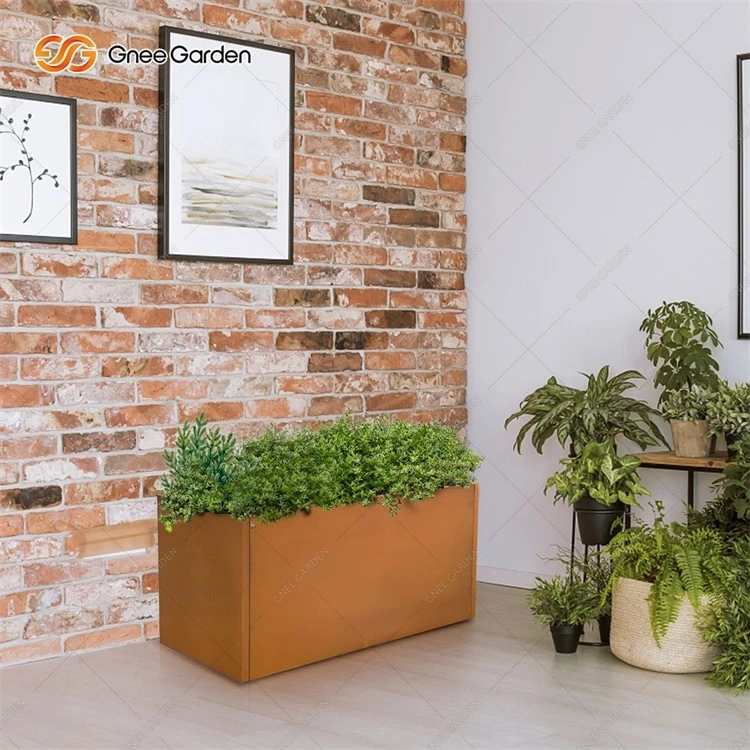 Modern Corten Steel Planter Boxes Modern Corten Steel Planter Boxes