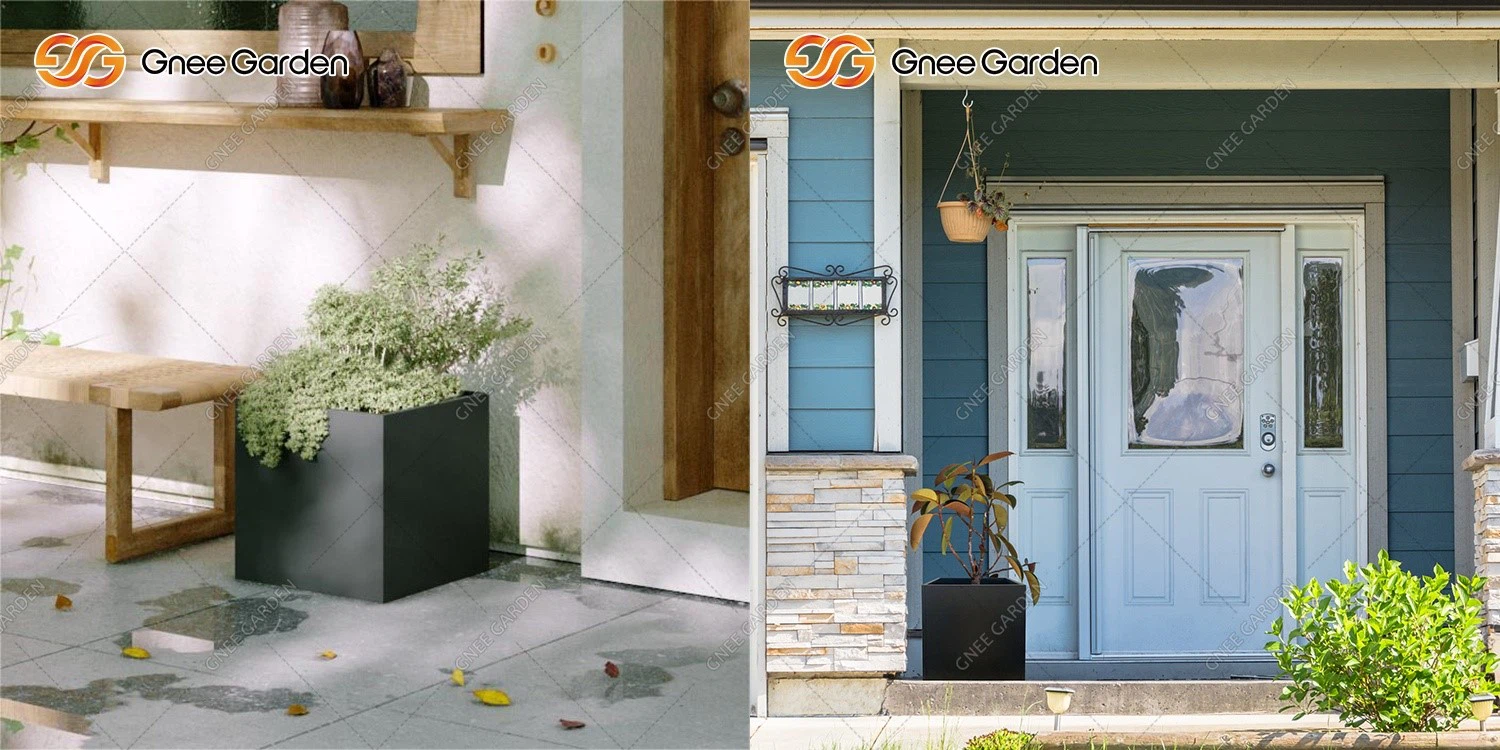 Galvanized Steel Planter Galvanized Steel Planter